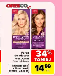 Carrefour Farba do włosów Wellaton oferta