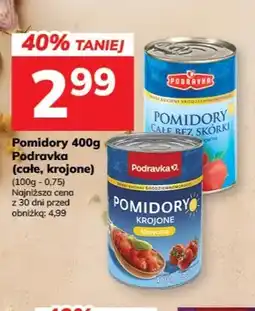 Hitpol Pomidory całe Podravka oferta