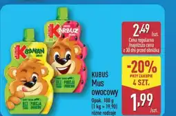 ALDI Mus owocowy Kubuś oferta