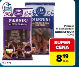 Globi Pierniki w czekoladzie Carrefour oferta