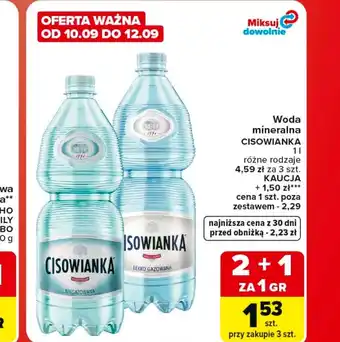 Woda mineralna Cisowianka