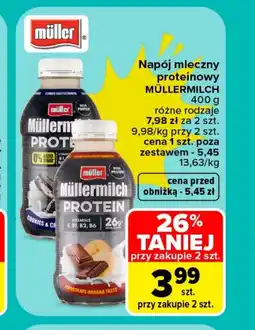 Carrefour Napój mleczny Müller oferta