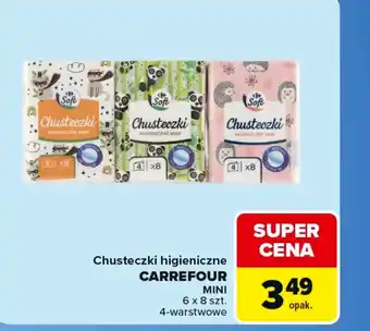 Chusteczki higieniczne Carrefour