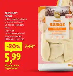 Lidl Pierogi Chef Select oferta