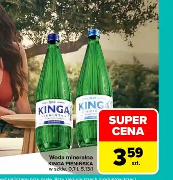 Woda mineralna Kinga Pienińska