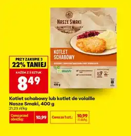 Biedronka Kotlet schabowy Nasze Smaki oferta