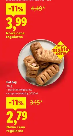 Lidl Hot Dog Nowa oferta