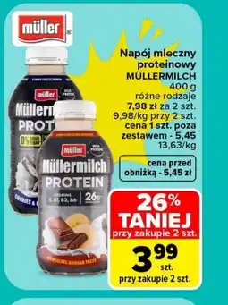 Carrefour Market Napój mleczny Müller oferta
