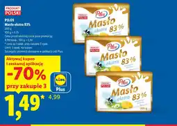 Lidl Masło Pilos oferta