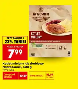 Biedronka Kotlet mielony Nasze Smaki oferta