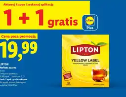 Lidl Herbata Lipton oferta