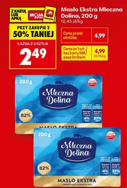 Biedronka Masło Mleczna Dolina oferta