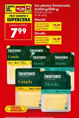 Biedronka Ser Światowid oferta