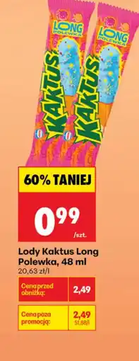 Biedronka Lody Kaktus oferta