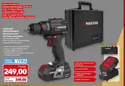 Kaufland Parkside Performance Akumulatorowa wiertarko-wkrętarka oferta