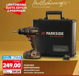Kaufland Parkside Performance Akumulatorowa wiertarko-wkrętarka oferta