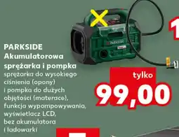 Kaufland Akumulatorowa sprężarka i pompka PARKSIDE oferta