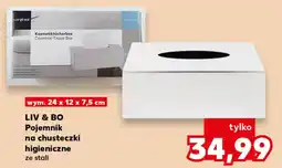 Kaufland LIV & BO Pojemnik na chusteczki higieniczne ze stali oferta