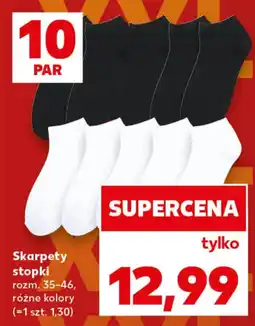 Kaufland Skarpety stopki oferta
