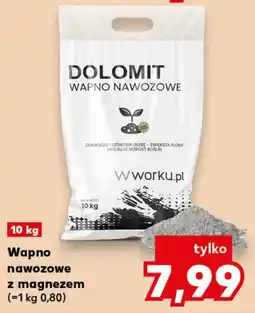 Kaufland DOLOMIT WAPNO NAWOZOWE oferta