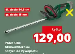Kaufland PARKSIDE Akumulatorowe nożyce do żywopłotu oferta