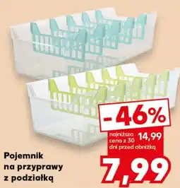 Kaufland Pojemnik na przyprawy z podziałką oferta