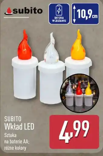 ALDI SUBITO Wkład LED oferta