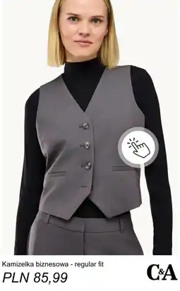 C&A Kamizelka biznesowa - regular fit C&A oferta
