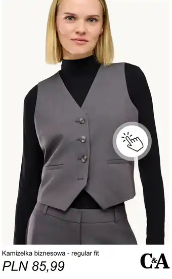 C&A Kamizelka biznesowa - regular fit C&A oferta