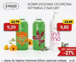 Drogeria Kosmyk Ziaja płyty do higieny intymnej oferta