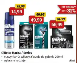 Drogeria Kosmyk Gillette Mach3 / Series oferta