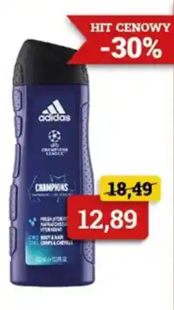 Drogeria Kosmyk Adidas Champións Shower Gel oferta