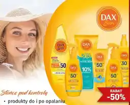 Drogeria Kosmyk DAX Sun produkty do i po opalaniu oferta