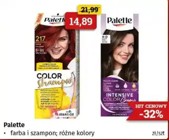 Palette Color Shampoo