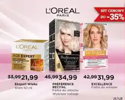 Drogeria Kosmyk L'Oréal Paris Préférence Recital Farba do włosów Wybrane rodzaje oferta