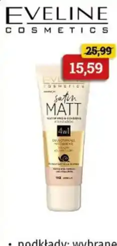 Drogeria Kosmyk Eveline Cosmetics Satin Matt oferta