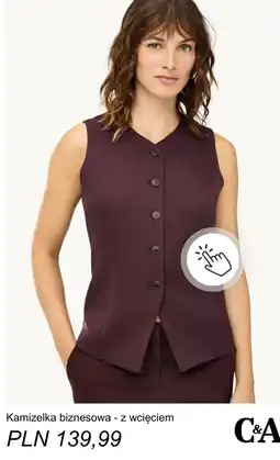 C&A Kamizelka biznesowa - z wcięciem C&A oferta