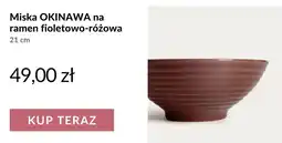 Homla Miska okinawa na ramen fioletowo-różowa oferta