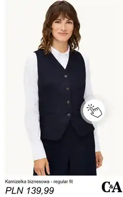 C&A Kamizelka biznesowa - regular fit C&A oferta