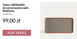 Homla Talerz okinawa do serwowania sushi fioletowy oferta