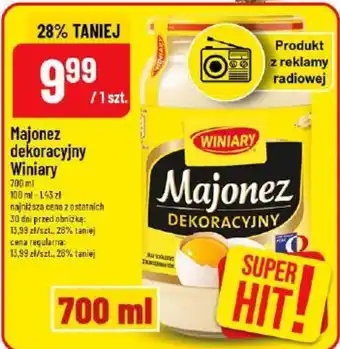 Majonez dekoracyjny Winiary