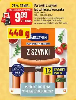 Polomarket Parówki Premium z szynki oferta