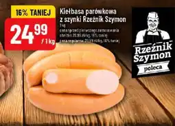 Polomarket Kiełbasa parówkowa z szynki Rzeźnik Szymon oferta
