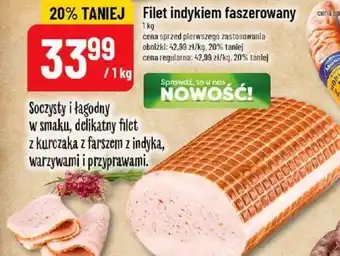 Polomarket Filet indykiem faszerowany oferta