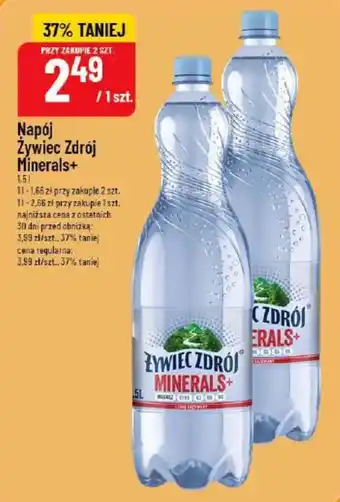 Napój Żywiec Zdrój Minerals+