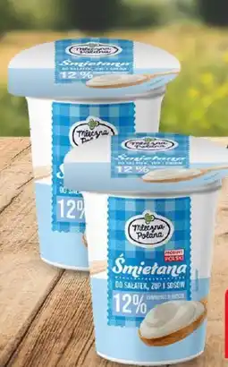 Polomarket Śmietana 12% Mleczna Polana oferta