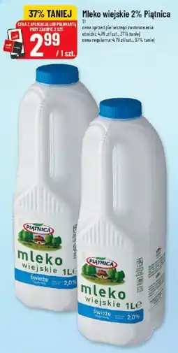 Polomarket Mleko wiejskie 2% Piątnica oferta