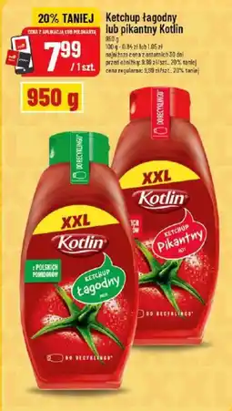 Polomarket Ketchup łagodny lub pikantny Kotlin oferta