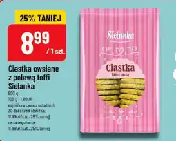 Polomarket Ciastka owsiane z polewą toffi Sielanka oferta