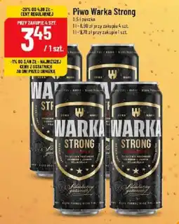Polomarket Piwo Warka Strong oferta